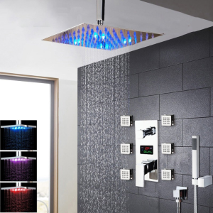 Colonne de Douche Hydromassante Led