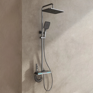 Colonne de Douche Thermostatique Chromée