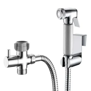 All Metal Handheld Bidet Sprayer for Toilets | Universal Attachments
