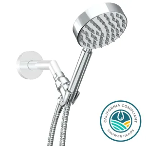 All Metal Handheld Shower Head Set, Low Flow 1-Spray, 1.75 GPM