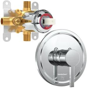All Metal 1-Handle Tub and Shower Valve with Trim Kit