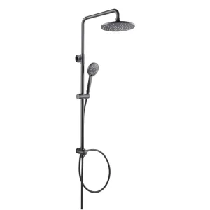 Colonne de Douche Thermostatique Noir Mat
