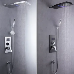 Colonne de Douche avec Affichage Température Encastrée