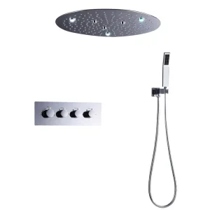 Colonne de Douche Encastrable Led