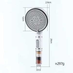 Pommeau de douche anti calcaire